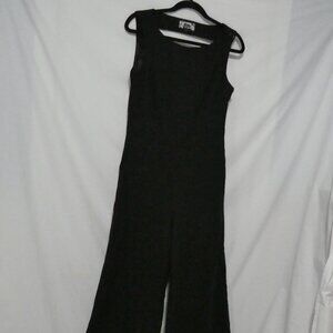 NEXT | size 12 | Chic Black Wide-Leg Jumpsuit | Side Zip Closure
